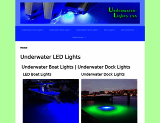 underwater-lightsusa.com screenshot