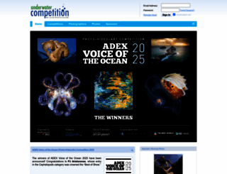 underwatercompetition.com screenshot