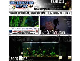 underwaterdepot.net screenshot