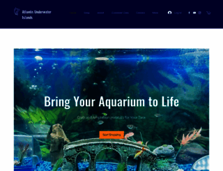underwaterislands.com screenshot