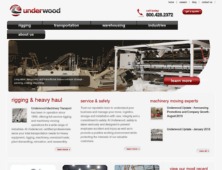 underwoodcompanies.com screenshot