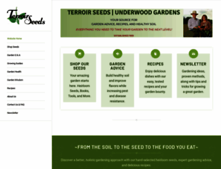 underwoodgardens.com screenshot