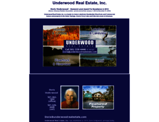 underwoodrealestate.com screenshot