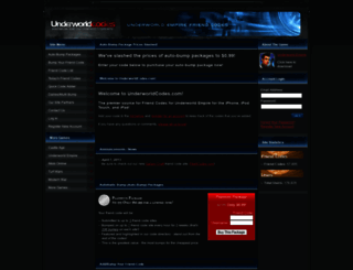 underworldcodes.com screenshot