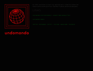 undomondo.com screenshot