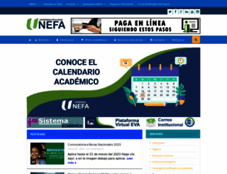 unefa.edu.do screenshot