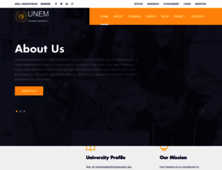 unem.edu.pl screenshot
