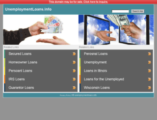 unemploymentloans.info screenshot
