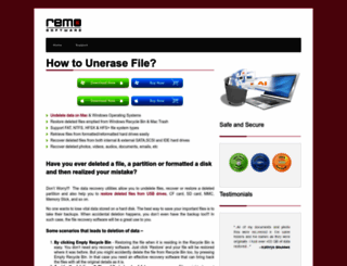 uneraser.org screenshot
