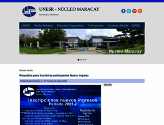 unesrmaracay.org screenshot