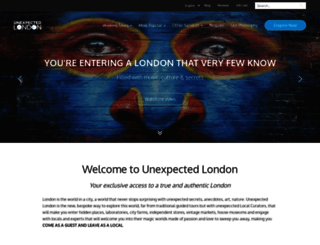 unexpectedlondon.com screenshot