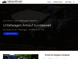 unfallwagen-nrw-ankauf.de screenshot