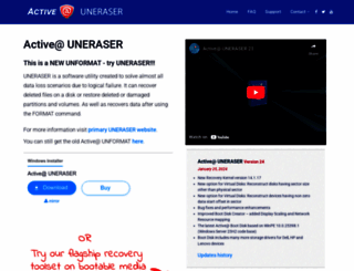 unformat.com screenshot