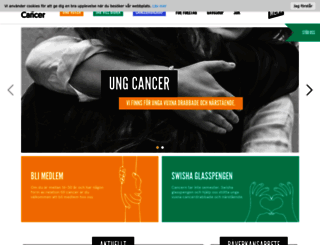 ungcancer.se screenshot