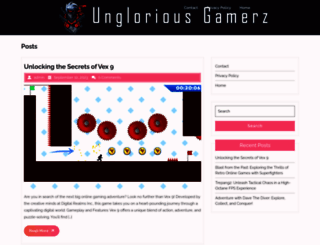 unglorious-gamerz.com screenshot