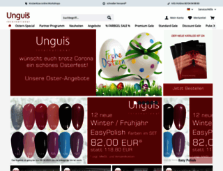 unguisarts.com screenshot