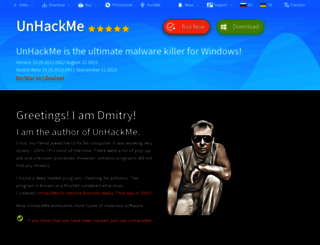 unhackme.com screenshot
