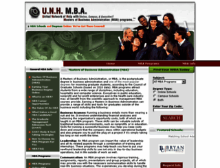 unhmba.org screenshot