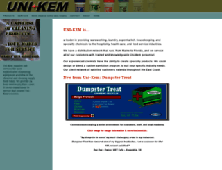 uni-kem.com screenshot