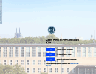uni-koeln.zoom.us screenshot