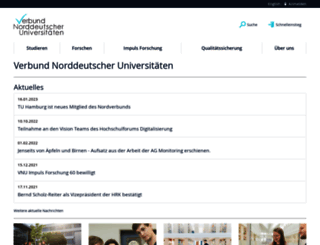 uni-nordverbund.de screenshot