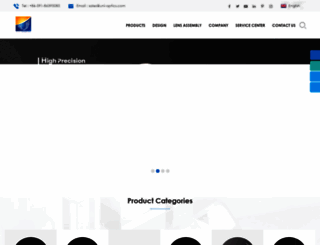 uni-optics.com screenshot