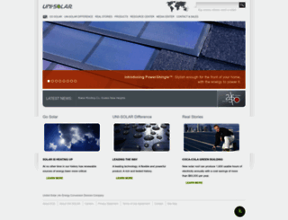 uni-solar.com screenshot