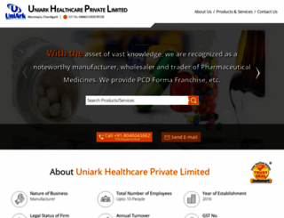uniarkhealthcare.com screenshot