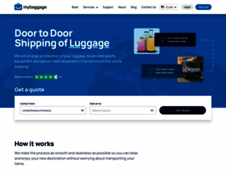 unibaggage.com screenshot