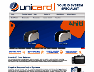 unicard.com.au screenshot