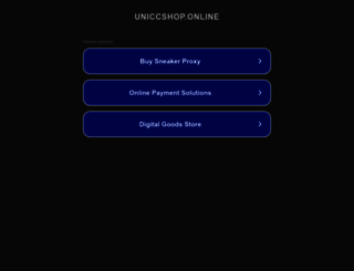 uniccshop.online screenshot