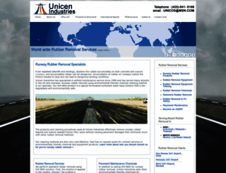 unicen-industries.com screenshot