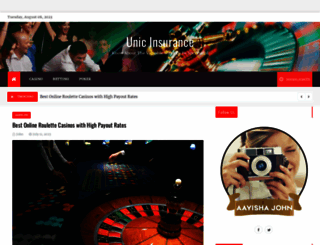 unicinsurance.com screenshot