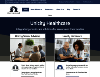 unicityhealthcare.com screenshot