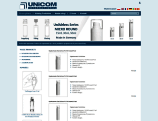 unicom.com.pl screenshot