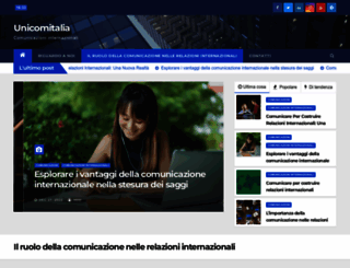 unicomitalia.org screenshot