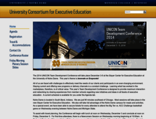 unicon.nd.edu screenshot