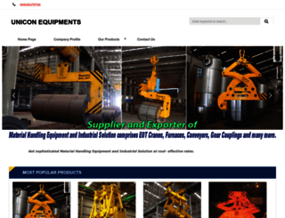 uniconequipments.com screenshot