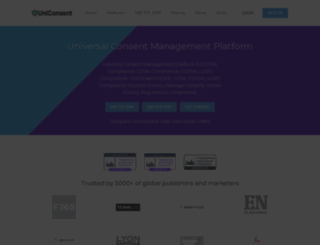 uniconsent.com screenshot
