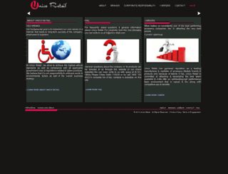 unicoretail.com screenshot