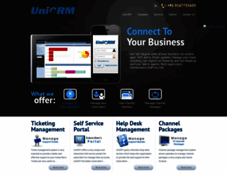 unicrm.co.in screenshot