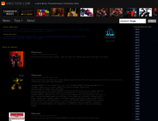 unicron.com screenshot