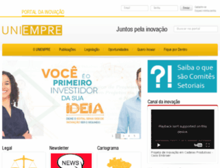 uniempre.org.br screenshot