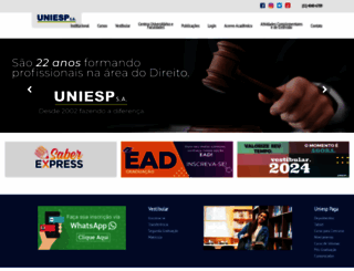 uniesp.edu.br screenshot