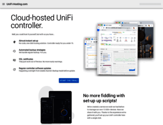 unifi-hosting.com screenshot