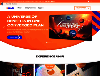 unifi.com.my screenshot