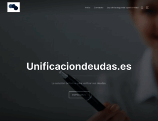 unificaciondeudas.es screenshot
