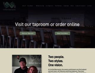 unified-beerworks.com screenshot