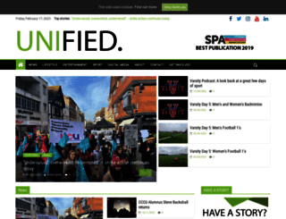 unified.ccsu.co.uk screenshot