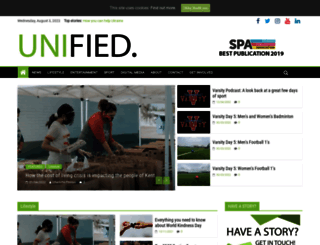 unified.org.uk screenshot